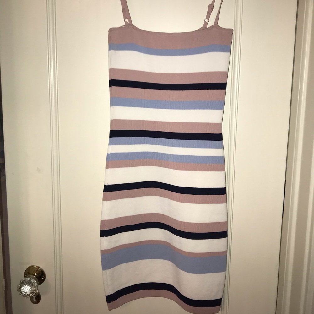 LF striped mini dress
